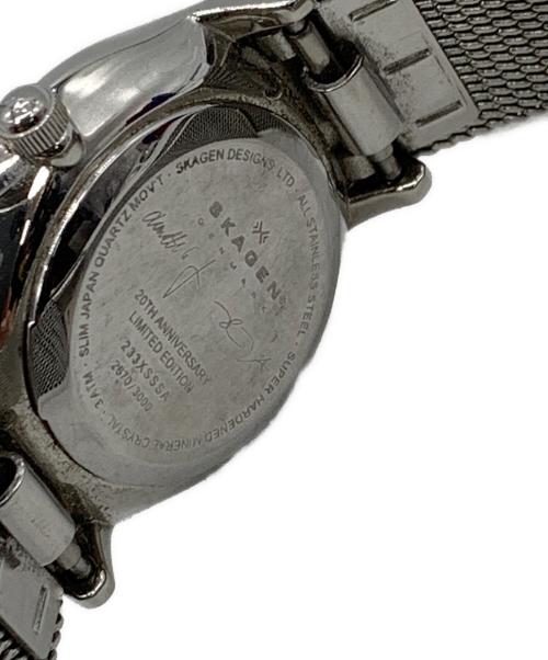 SKAGEN（スカーゲン）SKAGEN (スカーゲン) 20周年記念品クォーツ腕時計の古着・服飾アイテム