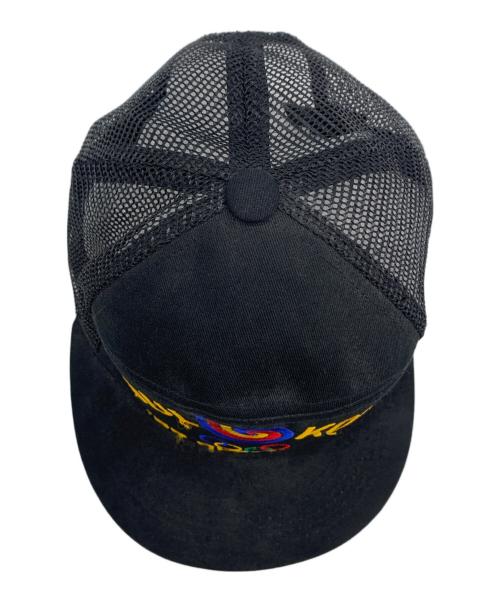 SEOUL KOREA（ソウル コレア）SEOUL KOREA (ソウル コレア) ’88OLYMPICSキャップ ブラック×オレンジの古着・服飾アイテム