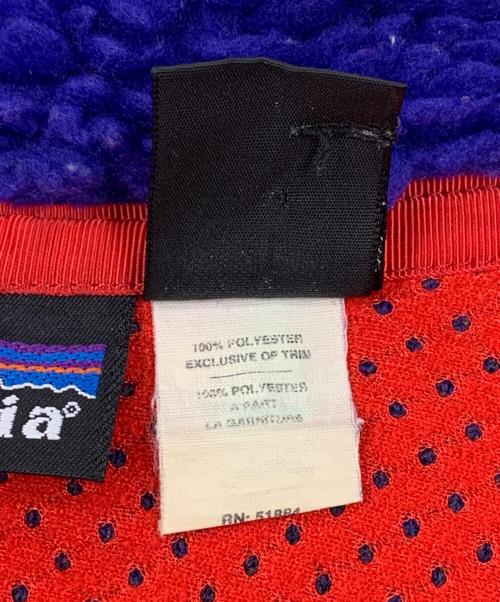 Patagonia（パタゴニア）Patagonia (パタゴニア) クラシックレトロX ブルー×レッド サイズ:Ｌの古着・服飾アイテム