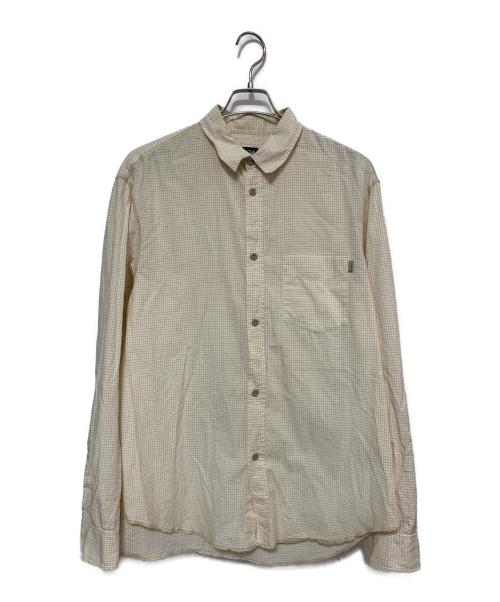 OLD STUSSY（オールドステューシー）OLD STUSSY (オールドステューシー) USA製長袖シャツ ベージュ サイズ:Lの古着・服飾アイテム