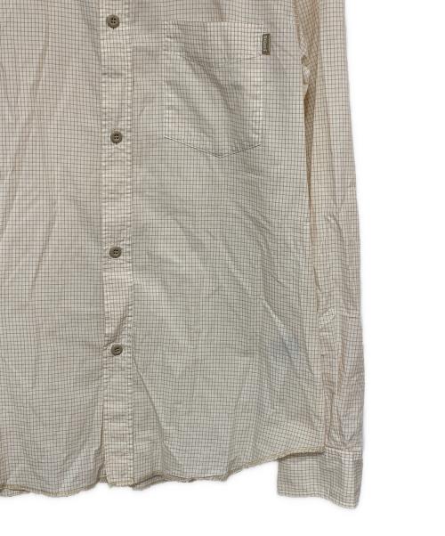OLD STUSSY（オールドステューシー）OLD STUSSY (オールドステューシー) USA製長袖シャツ ベージュ サイズ:Lの古着・服飾アイテム