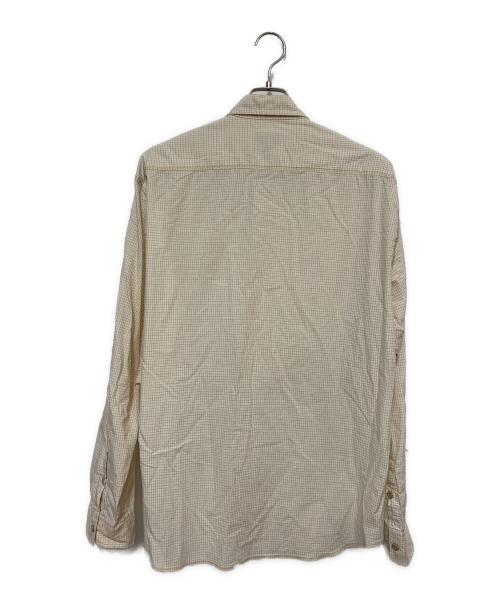 OLD STUSSY（オールドステューシー）OLD STUSSY (オールドステューシー) USA製長袖シャツ ベージュ サイズ:Lの古着・服飾アイテム