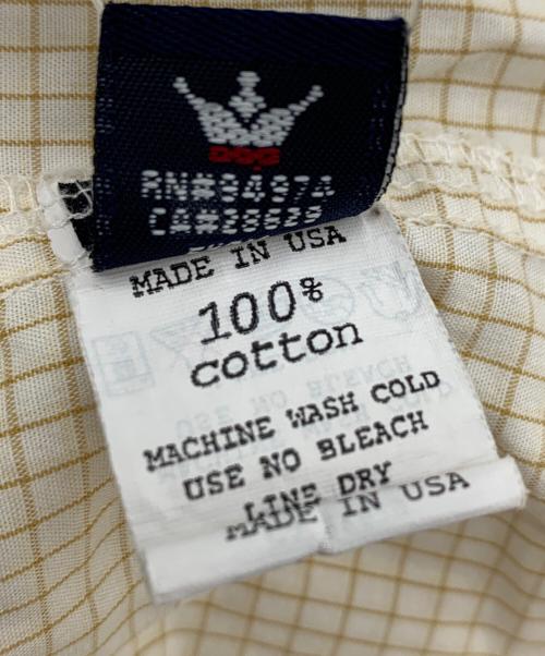 OLD STUSSY（オールドステューシー）OLD STUSSY (オールドステューシー) USA製長袖シャツ ベージュ サイズ:Lの古着・服飾アイテム
