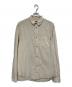 OLD STUSSY（オールドステューシー）の古着「USA製長袖シャツ」｜ベージュ