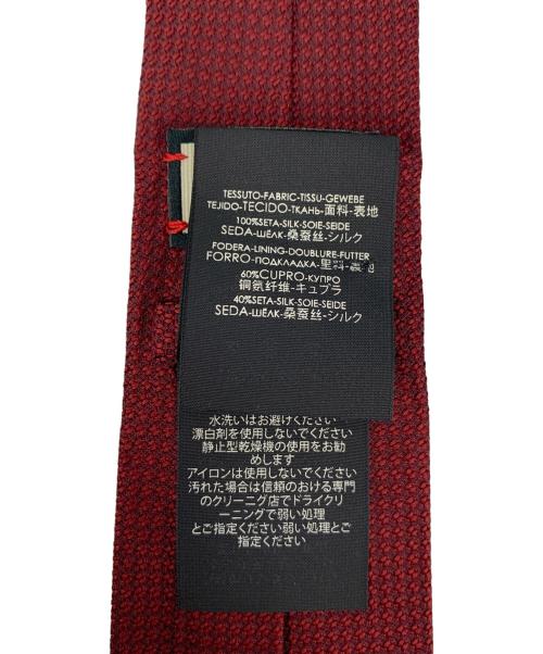 GUCCI（グッチ）GUCCI (グッチ) ネクタイ レッド サイズ:148×7㎝の古着・服飾アイテム
