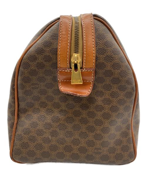 CELINE（セリーヌ）CELINE (セリーヌ) ミニボストンバッグ ブラウンの古着・服飾アイテム