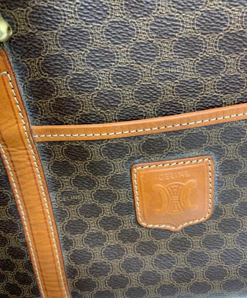 CELINE（セリーヌ）CELINE (セリーヌ) ミニボストンバッグ ブラウンの古着・服飾アイテム