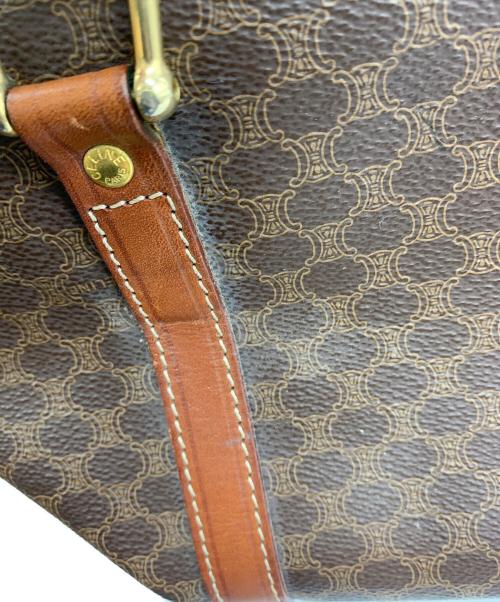 CELINE（セリーヌ）CELINE (セリーヌ) ミニボストンバッグ ブラウンの古着・服飾アイテム