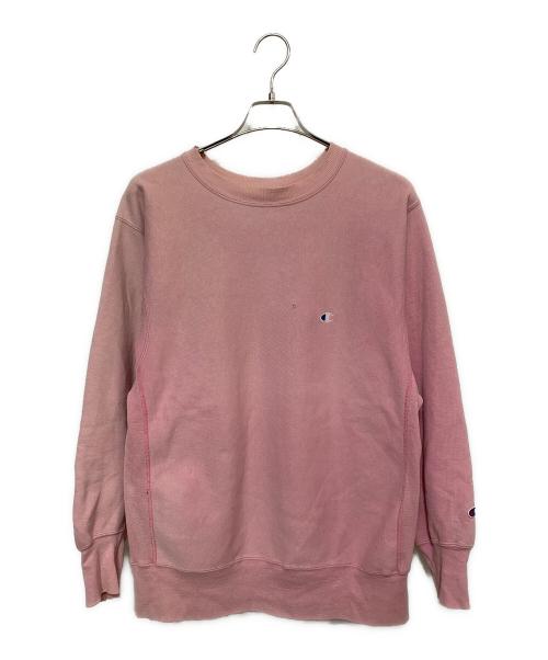 Champion REVERSE WEAVE（チャンピオン リバース ウィーブ）Champion REVERSE WEAVE (チャンピオン リバース ウィーブ) REVERSE WEAVEスウェット ピンク サイズ:Lの古着・服飾アイテム