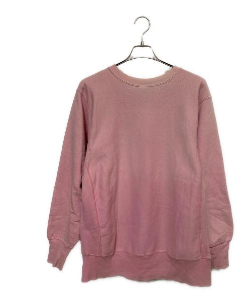 Champion REVERSE WEAVE（チャンピオン リバース ウィーブ）Champion REVERSE WEAVE (チャンピオン リバース ウィーブ) REVERSE WEAVEスウェット ピンク サイズ:Lの古着・服飾アイテム