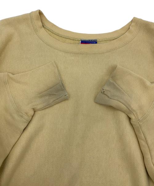 Champion REVERSE WEAVE（チャンピオン リバース ウィーブ）Champion REVERSE WEAVE (チャンピオン リバース ウィーブ) スウェット イエロー サイズ:XLの古着・服飾アイテム