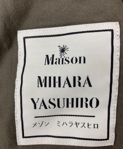 Maison MIHARA YASUHIRO（メゾン ミハラ ヤスヒロ）Maison MIHARA YASUHIRO (メゾン ミハラ ヤスヒロ) モディファイド ミリタリーパンツ オリーブ サイズ:46の古着・服飾アイテム