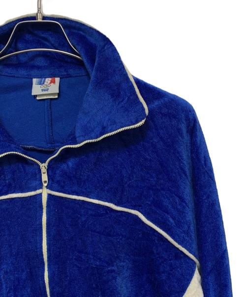 LEVI'S（リーバイス）LEVI'S (リーバイス) USA製 パイル地ジャージ ブルー サイズ:Ｌの古着・服飾アイテム