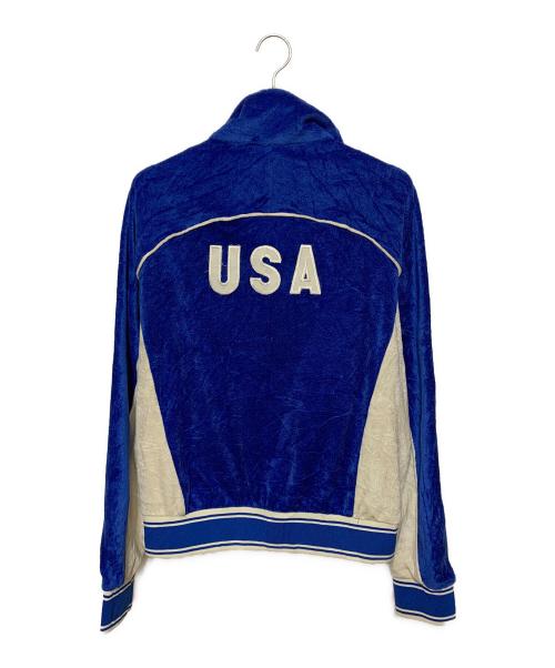 LEVI'S（リーバイス）LEVI'S (リーバイス) USA製 パイル地ジャージ ブルー サイズ:Ｌの古着・服飾アイテム