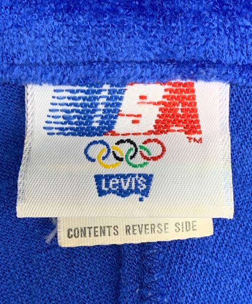 LEVI'S（リーバイス）LEVI'S (リーバイス) USA製 パイル地ジャージ ブルー サイズ:Ｌの古着・服飾アイテム