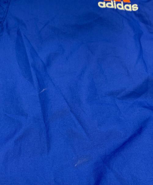 adidas（アディダス）adidas (アディダス) ナイロンパーカー ブルー×オレンジ サイズ:Ｌの古着・服飾アイテム
