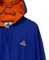 adidas (アディダス) ナイロンパーカー ブルー×オレンジ サイズ:Ｌ：8000円