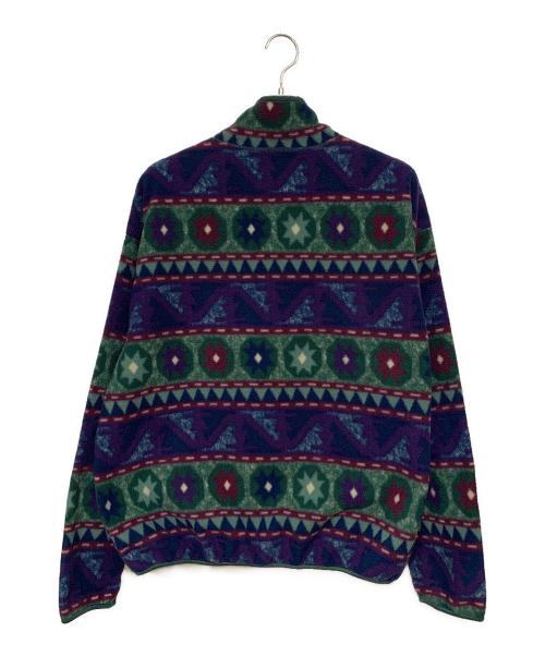 Columbia（コロンビア）Columbia (コロンビア) ハーフジップフリース ブルー×グリーン サイズ:Ｌの古着・服飾アイテム