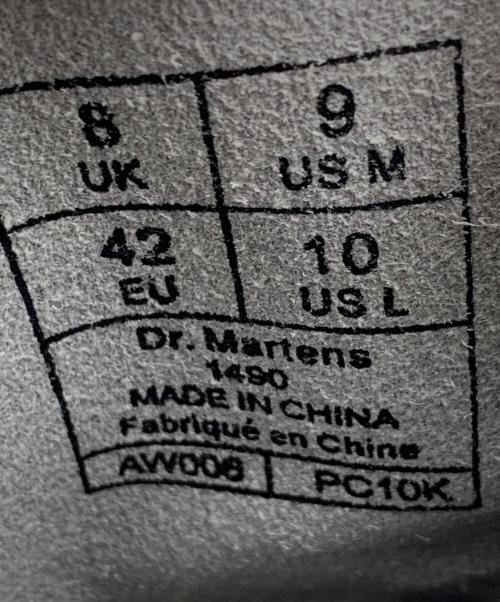 Dr.Martens（ドクターマーチン）Dr.Martens (ドクターマーチン) 10ホールブーツ ホワイト サイズ:UK8の古着・服飾アイテム