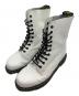 Dr.Martens（ドクターマーチン）の古着「10ホールブーツ」｜ホワイト