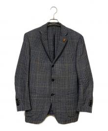 LARDINI（ラルディーニ）の古着「テーラードジャケット」｜ネイビー