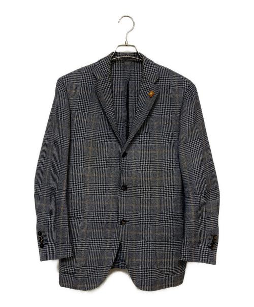 LARDINI（ラルディーニ）LARDINI (ラルディーニ) テーラードジャケット ネイビー サイズ:52の古着・服飾アイテム