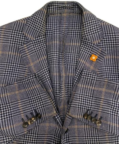 LARDINI（ラルディーニ）LARDINI (ラルディーニ) テーラードジャケット ネイビー サイズ:52の古着・服飾アイテム
