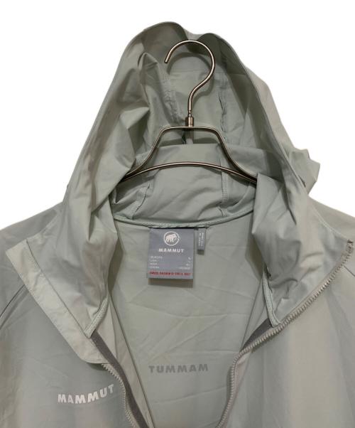MAMMUT（マムート）MAMMUT (マムート) GRANITE SO Hooded Jacket AF ライトグレー（SILVER SAGE） サイズ:XLの古着・服飾アイテム
