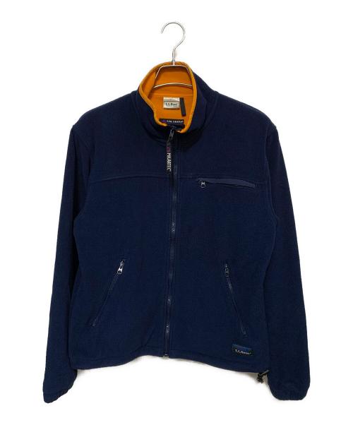 L.L.Bean（エルエルビーン）L.L.Bean (エルエルビーン) POLARTEC フリースジャケット ネイビー×オレンジ サイズ:Sの古着・服飾アイテム