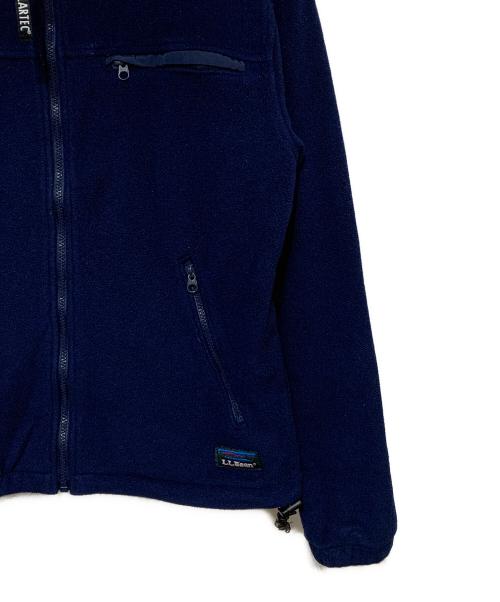 L.L.Bean（エルエルビーン）L.L.Bean (エルエルビーン) POLARTEC フリースジャケット ネイビー×オレンジ サイズ:Sの古着・服飾アイテム