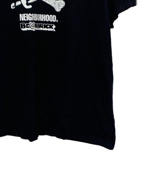 NEIGHBORHOOD（ネイバーフッド）NEIGHBORHOOD (ネイバーフッド) BEAR BRICK (ベアブリック) ×BEAR BRICK Tee ブラック×ホワイト サイズ:XLの古着・服飾アイテム