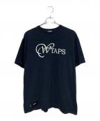 WTAPSダブルタップス）の古着「ロゴTee」｜ネイビー×ホワイト