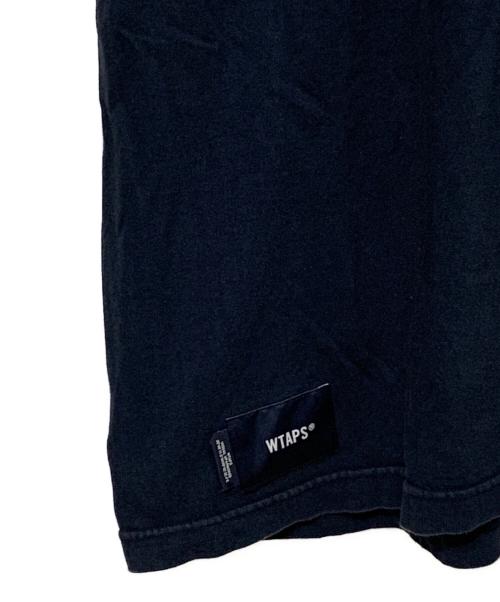 WTAPS（ダブルタップス）WTAPS (ダブルタップス) ロゴTee ネイビー×ホワイト サイズ:X03の古着・服飾アイテム