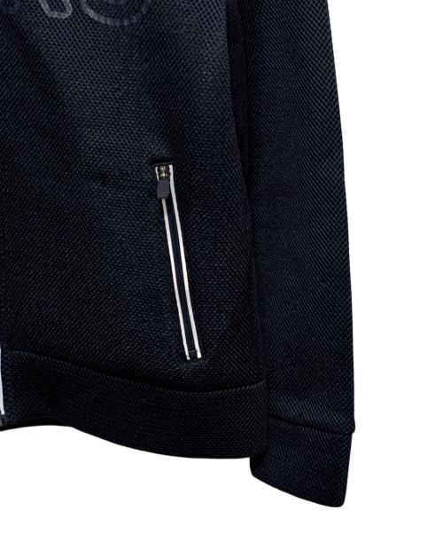 MICHAEL KORS（マイケルコース）MICHAEL KORS (マイケルコース) メッシュロゴジップパーカー ネイビー サイズ:Mの古着・服飾アイテム