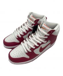 NIKE SB（ナイキエスビー）の古着「Dunk High Pro Orange Labe」｜ホワイト×ピンク