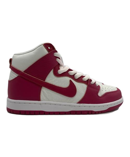NIKE SB（ナイキエスビー）NIKE SB (ナイキエスビー) Dunk High Pro Orange Labe ホワイト×ピンク サイズ:28 未使用品の古着・服飾アイテム