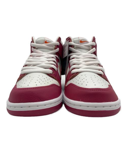 NIKE SB（ナイキエスビー）NIKE SB (ナイキエスビー) Dunk High Pro Orange Labe ホワイト×ピンク サイズ:28 未使用品の古着・服飾アイテム