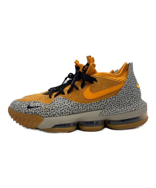 NIKE（ナイキ）NIKE (ナイキ) ATMOS (アトモス) LeBron 16 Low オレンジ×グレー サイズ:27.5の古着・服飾アイテム