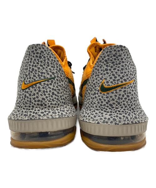 NIKE（ナイキ）NIKE (ナイキ) ATMOS (アトモス) LeBron 16 Low オレンジ×グレー サイズ:27.5の古着・服飾アイテム