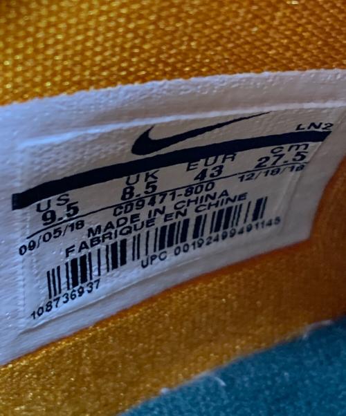 NIKE（ナイキ）NIKE (ナイキ) ATMOS (アトモス) LeBron 16 Low オレンジ×グレー サイズ:27.5の古着・服飾アイテム