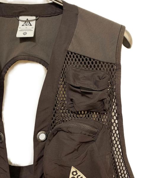 NIKE ACG（ナイキエーシージー）NIKE ACG (ナイキエーシージー) BUTTLES VEST ブラウン サイズ:XLの古着・服飾アイテム