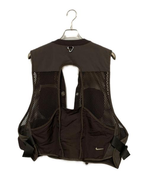 NIKE ACG（ナイキエーシージー）NIKE ACG (ナイキエーシージー) BUTTLES VEST ブラウン サイズ:XLの古着・服飾アイテム