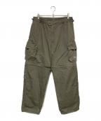 SUPREMEシュプリーム）の古着「Cargo Zip Off Pant」｜オリーブ
