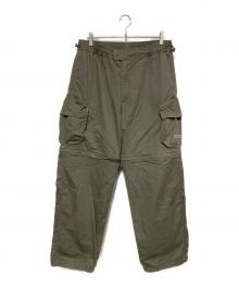 SUPREME（シュプリーム）の古着「Cargo Zip Off Pant」｜オリーブ