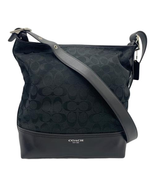 COACH（コーチ）COACH (コーチ) ワンショルダーバッグ ブラックの古着・服飾アイテム