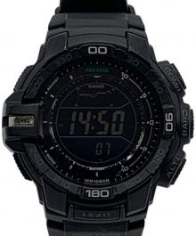 CASIO（カシオ）の古着「PRO TERKトリプルセンサー タフソーラー」｜ブラック