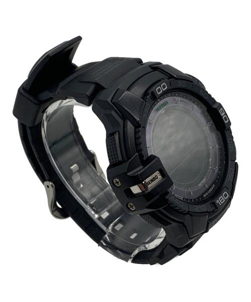 CASIO（カシオ）CASIO (カシオ) PRO TERKトリプルセンサー タフソーラー ブラックの古着・服飾アイテム