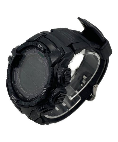 CASIO（カシオ）CASIO (カシオ) PRO TERKトリプルセンサー タフソーラー ブラックの古着・服飾アイテム