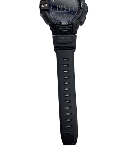 CASIO（カシオ）CASIO (カシオ) PRO TERKトリプルセンサー タフソーラー ブラックの古着・服飾アイテム