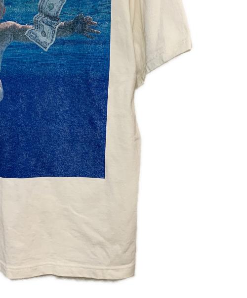 FREAK'S STORE（フリークスストア）FREAK'S STORE (フリークスストア) NIRVANA (ニルヴァーナ) ×NIRVANA Tee ホワイト×ブルー サイズ:Ｌ 未使用品の古着・服飾アイテム